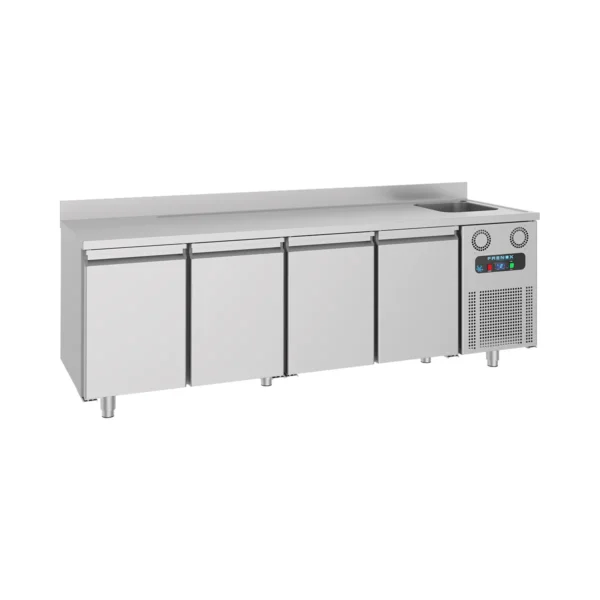 Table réfrigérée Frenox GN 1/1 avec évier