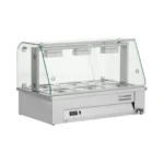 Vitrine chaude bain-marie à poser Inomak MBV