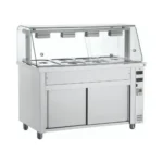 Vitrine chaude bain-marie sur table chaude Inomak MIV